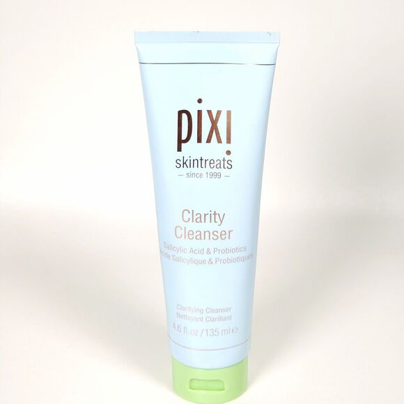2 Pixi Skintreats Clarity Cleanser Salicylic Acid & Probiotics 4.6 Fl Oz NEW - Picture 2 of 3